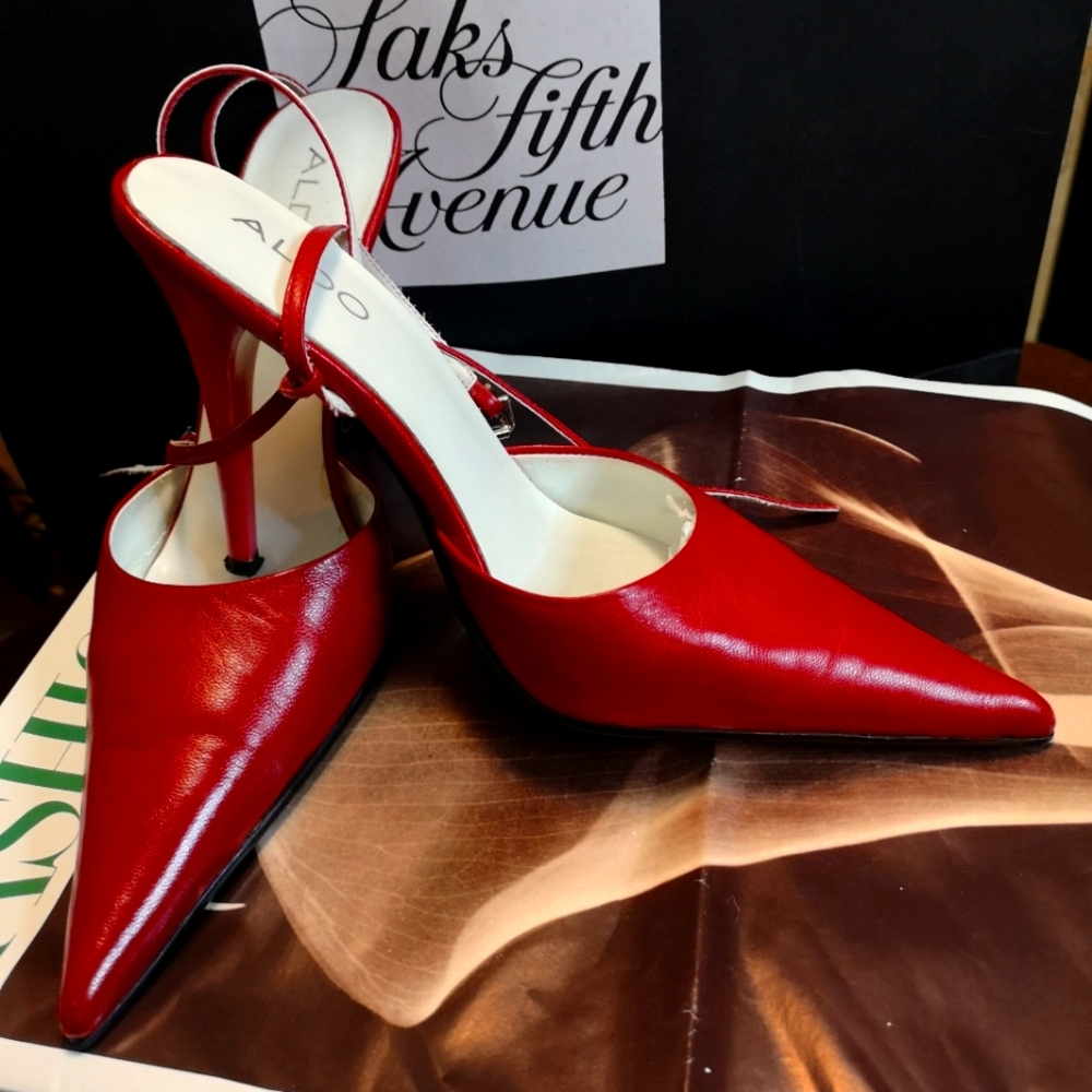 Aldo heels.Red.Size 38